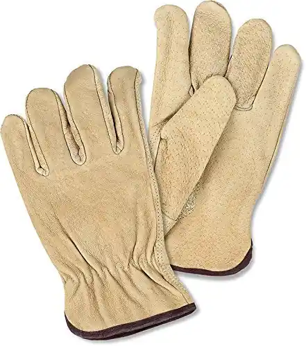 Wells Lamont Y0323M Top Grain Pigskin Gloves Medium