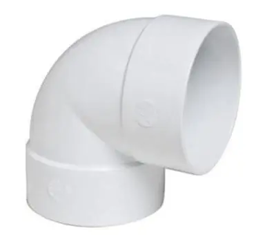 NAPCO P204 4 in PVC Elbow 90 Degree Bend