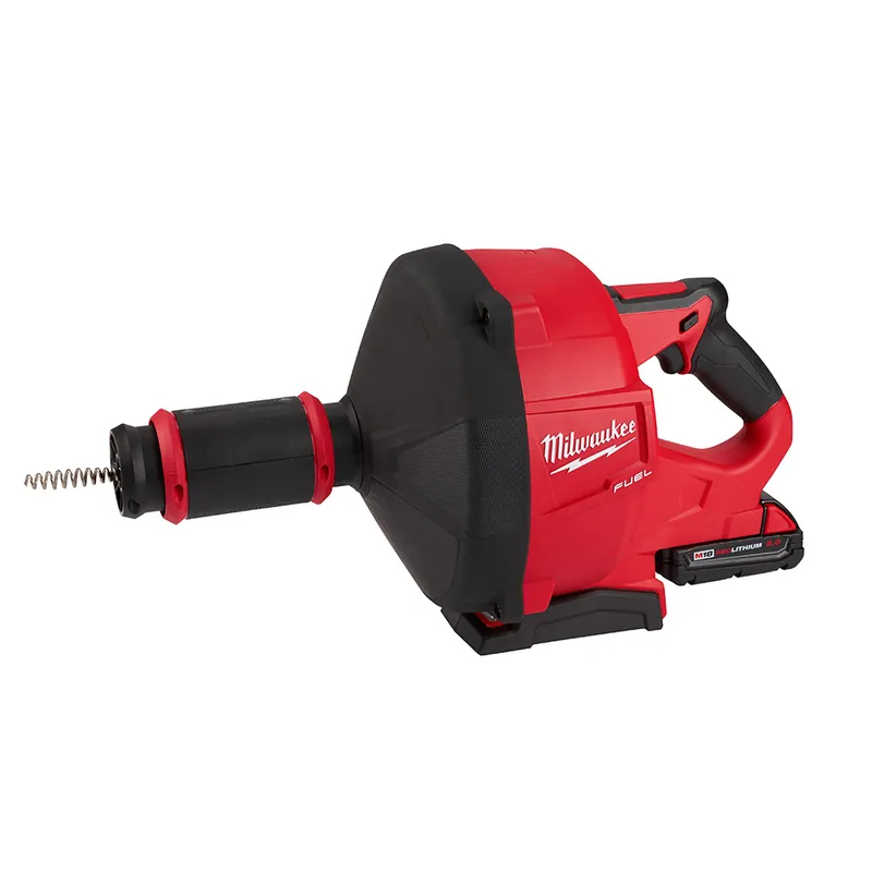 Milwaukee 2772A-21 M18 Fuel Drain Snake W/ Cable-Drive Kit-A