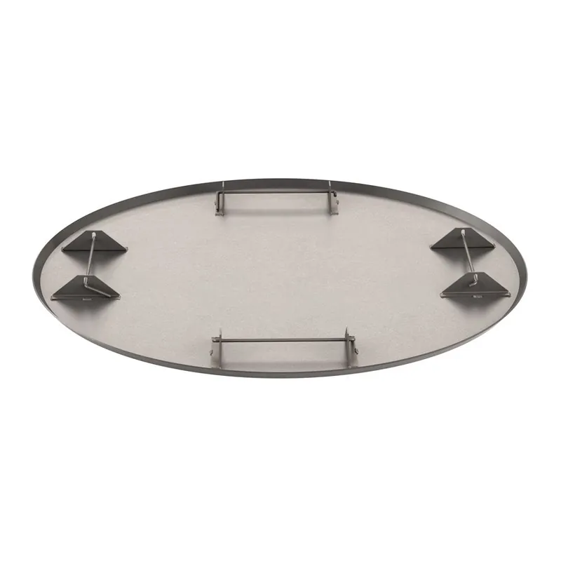 Bon 17-436 Carbon Steel Float Pan - 46 With Safety Clip