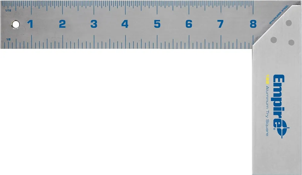 SK0446414-US20260702-105043-0 Empire Level 122 Tri Square Heavy Duty Stainless Steel - Image 1