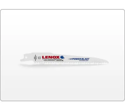 LENOX 20582 9 in. 6 TPI Bi-Metal Reciprocating Saw Blade Pack of 5