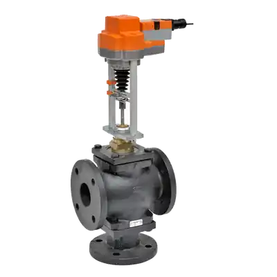 Belimo G780+RVB24-MFT Globe Valve 3 Way 91 Cv w/ Non-Spg 24V MFT