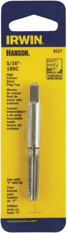 Irwin 8127 Plug Tap 5/16-18 NC