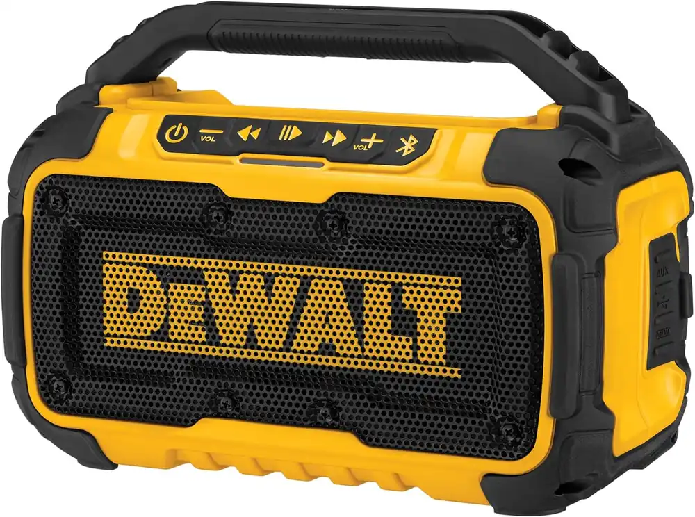 SK0446843-US20260702-105043-0 DEWALT DCR010 Jobsite Bluetooth Speaker 20V 12V Charging 100 ft Range Replacement MPN - Image 1