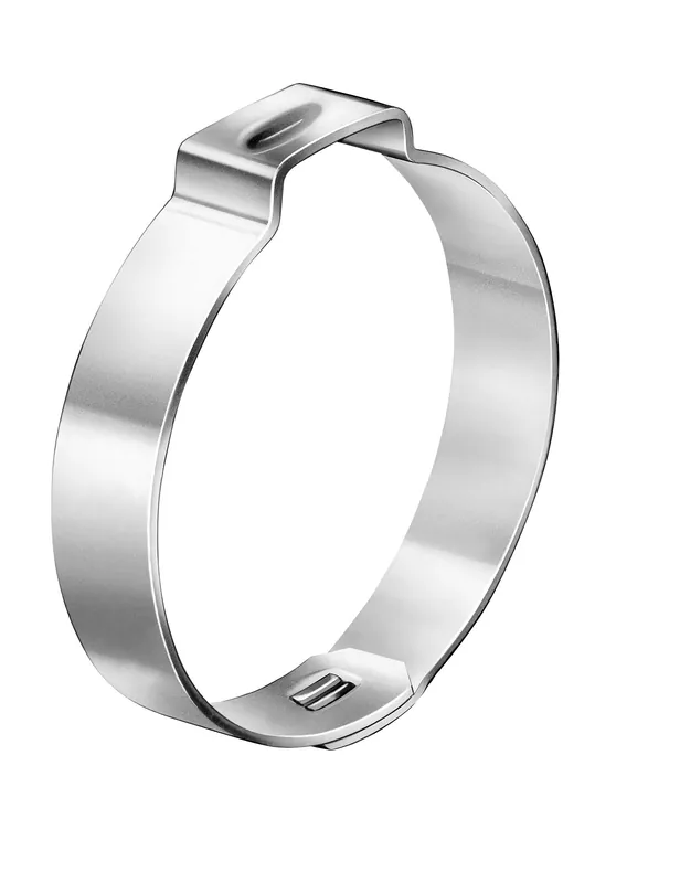 Oetiker 10500012 Zinc-Plated Steel Hose Clamp with Mechanical Interlock One Ear 18.2 millimeters to 21.0 millimeters Pack of 100