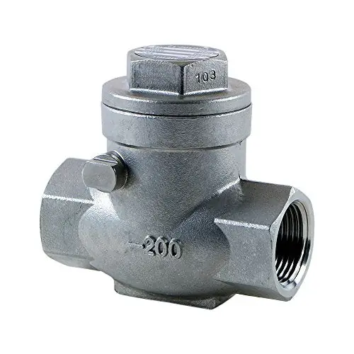 SK0446908-US20260702-105043-0 Merit Brass VSC102-04 Swing Check Valve 1/4 inch Class 200 - Image 1