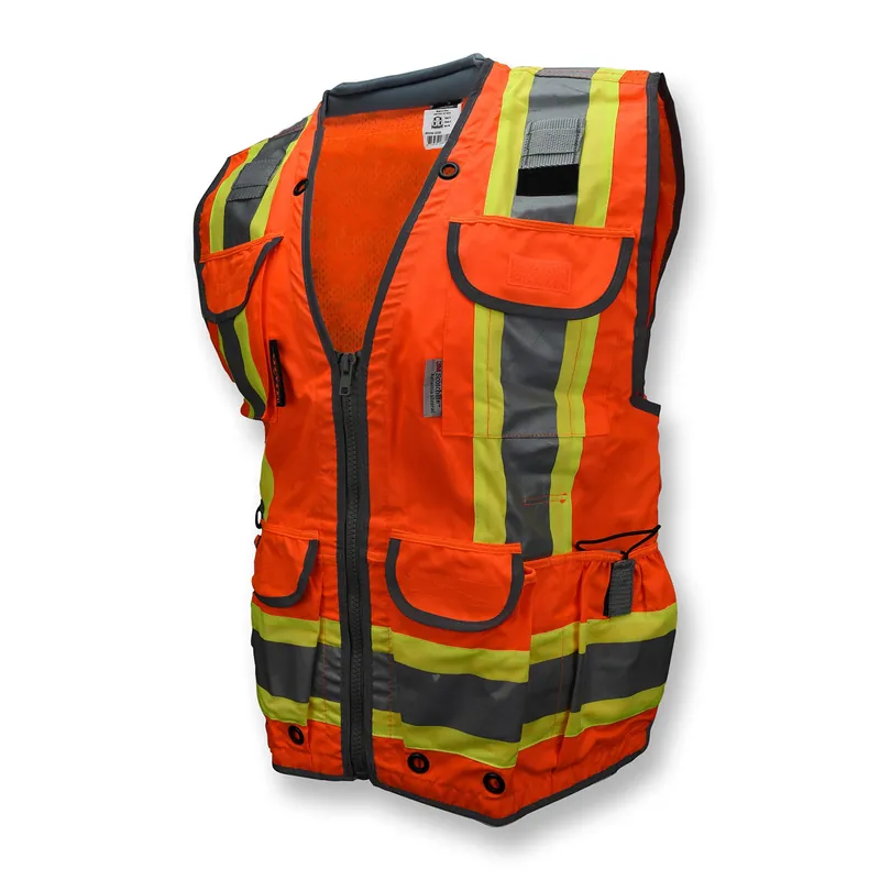 Radians SV55-2ZOD-2X Type R Class 2 Heavy Duty Engineer Vest Orange 2X-Large