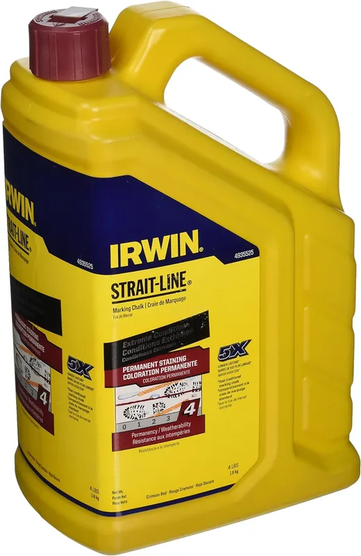 SK0447034-US20260702-105043-0 IRWIN 4935525 STRAIT-LINE Marking Chalk Permanent Staining (4 lbs) Replacement MPN - Image 1