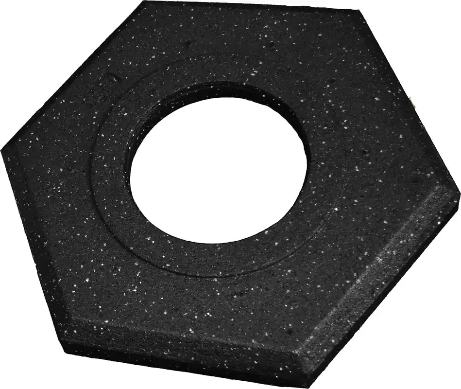 SK0447085-US20260702-105043-0 Cortina Safety Products 03-752-16# Recycled Rubber Base Only for Trim Line Channelizer - Image 1