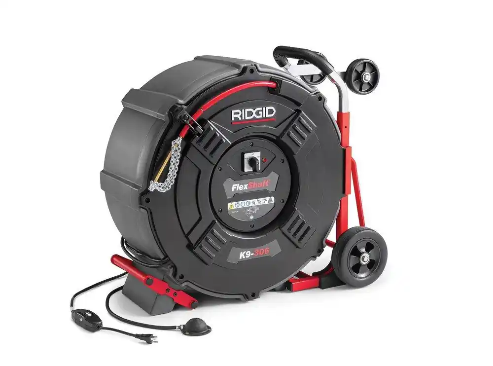 RIDGID 66593 FlaxShaft 3/8 in. Machine with Cable Kit