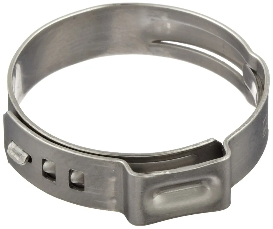 Oetiker 16700024 Stepless Ear Clamp One Ear 7 mm Band Width Clamp ID Range 17.8 mm Closed - 21 mm