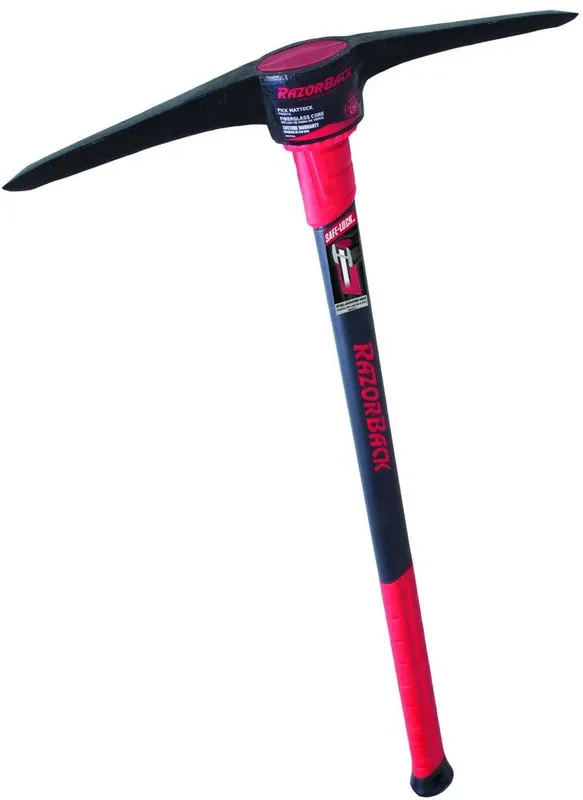 Razor-Back 4119000 6 lb. Clay Pick with Fiberglass Handle