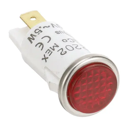 Indicator Light 125/250 VAC (1/2) ALTLI3027 for Alto-Shaam ALTLI-3027