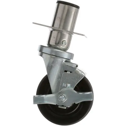 Caster plate mount with brake for Vulcan Hart  421893-1