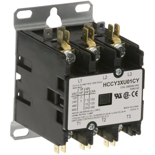 Vulcan Hart 881975 Contactor 3P 25/35A 208/240V