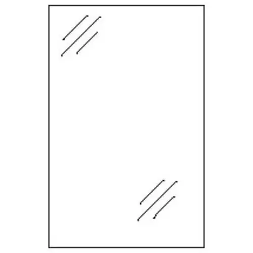 SHIELD,MIRROR, 20X30PLEXI, 5-PK for Mavrik 1412063