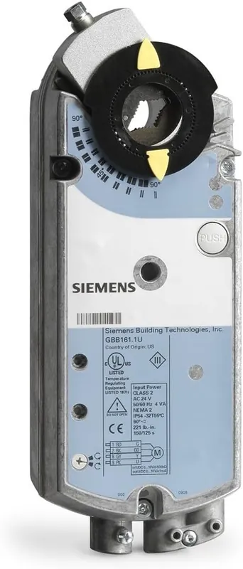 SK0449926-US20260702-105043-0 Siemens GIB166.1U Pre-Cabled Damper Actuator Electronic Rotary - Image 1