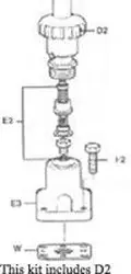 Spirax-Sarco 55437 - 160-220F Temperature Pilot Adjustment Assembly