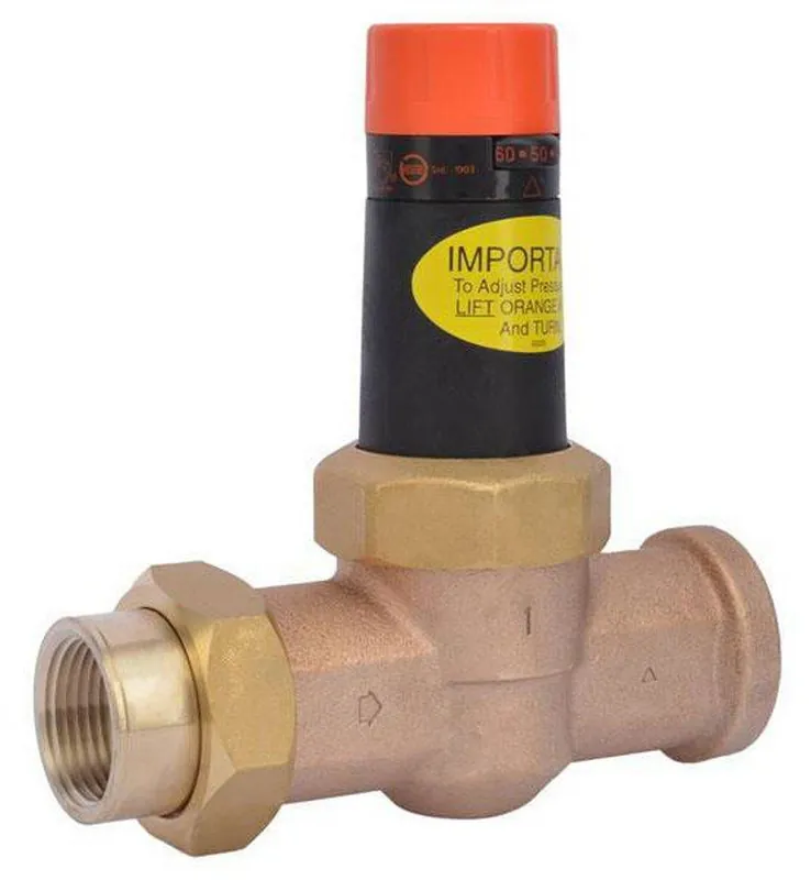 SK0450344-US20260702-105043-0 Cash Acme 23138-0045 EB-25 1 in. 300 psi Bronze NPT Union Pressure Reducing Valve - Image 1