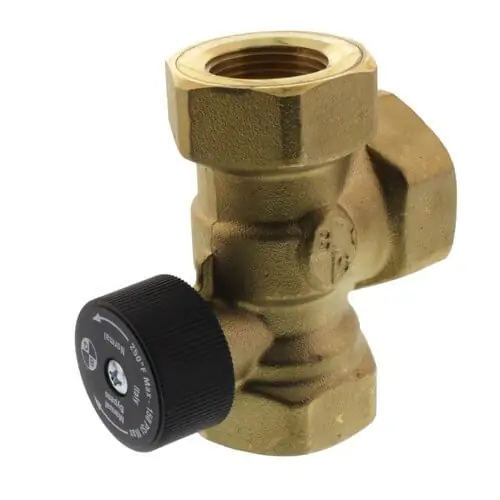 SK0450358-US20260702-105043-0 Bell & Gossett 107035 3/4 NPT Bronze HydroTrol Flow Control Valve - Image 1