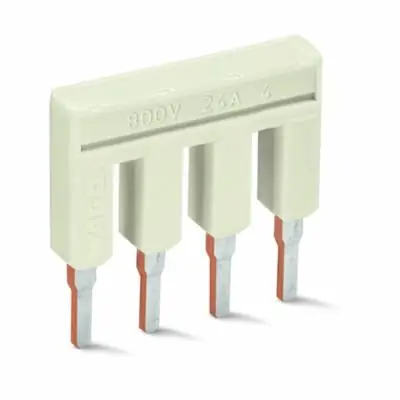 WAGO 2002-407 PUSH-IN TYPE JUMPER BARS 7 WAY