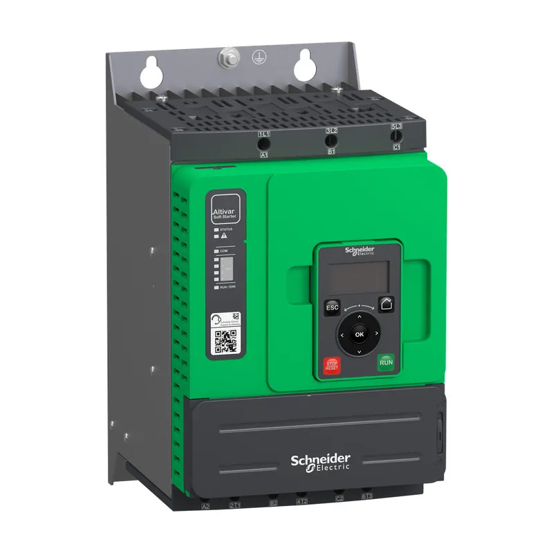 SK0450712-US20260702-105043-0 Schneider Electric ATS480D47Y Altivar Soft Starter 47 A 208...690V AC control supply 110...230V AC - Image 1