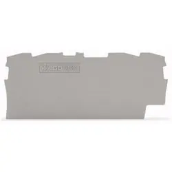 WAGO 2002-1491 End And Intermediate Plate; 0.8 mm Thick