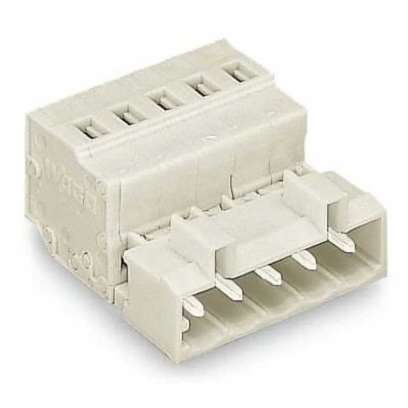 WAGO 721-612 1-Conductor Male Connector CAGE CLAMP 2.5 mm Pin Spacing 12-Pole