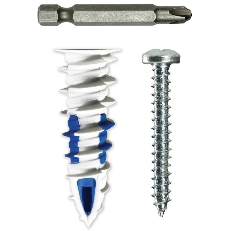 SK0450892-US20260702-105043-0 LH Dottie WDPAK Assorted Nylon Walldriller Plus Anchor Kit with Pan Head Phillips Drive Screws - Image 1