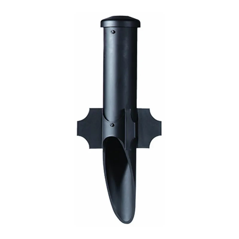 EPCO LLPN25B Landscape SplicePost Light Post Size: 17.5 IN Color: Black Compatibility: Line Voltage Landscape Light Fixtures Low Voltage Fixtures