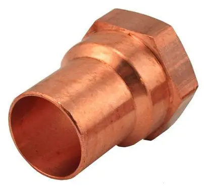 SK0451671-US20260702-105043-0 Jones Stephens C75395 3/4FTG x 3/4FIP Wrot Copper Female Adapter - Image 1