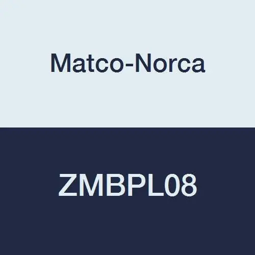 SK0452005-US20260702-105043-0 Matco-Norca ZMBPL08 Malleable Iron Plug Black - Image 1