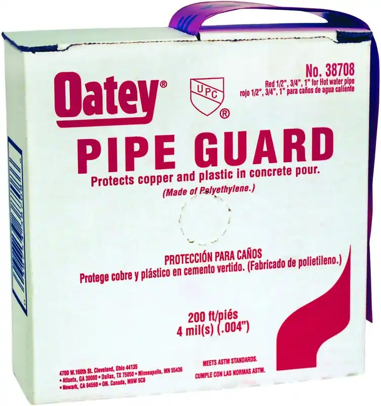 SK0452069-US20260702-105043-0 Oatey 38708 Pipe Guard 200ft Red Polyethylene - Image 1
