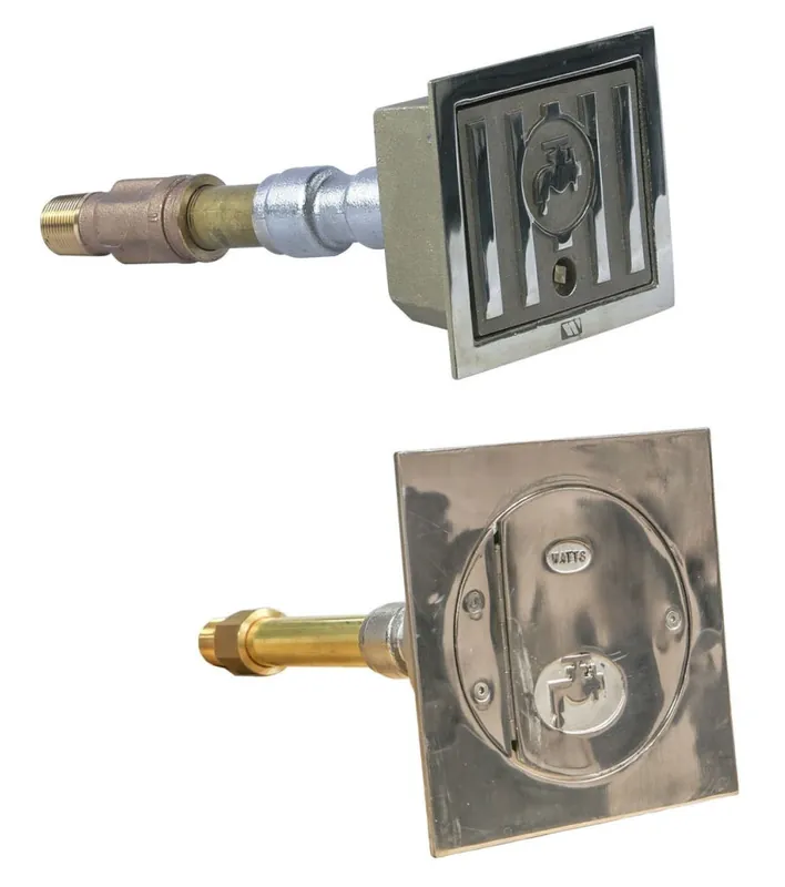SK0452179-US20260702-105043-0 Watts HY-725-8_3/4 Wall Hydrant Lead-Free Bronze 8 Inch 125 PSI - Image 1