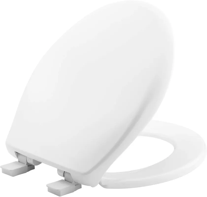SK0452188-US20260702-105043-0 Bemis 200E4 000 Affinity Round Plastic Toilet Seat in White - Image 1