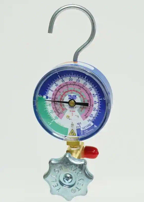 Yellow Jacket 40349 LOW SIDE MANIFOLD GAUGE FOR R290a R600a