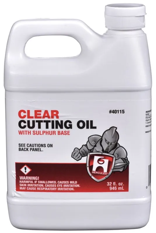 Hercules 40-115 Cutting Oil 1QT Clear Cutting Oil 1 Quart