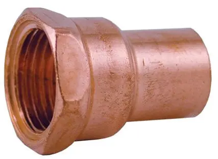 SK0452460-US20260702-105043-0 Jones Stephens C75125 3/8 x 1/2 Copper Female Reducing Adapter - Image 1