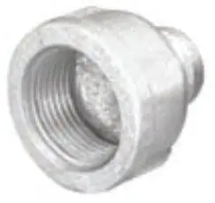 SK0452576-US20260702-105043-0 Matco-Norca ZMGCPR0302 Reducing Coupling Galvanized Malleable Iron FPT x FPT - Image 1