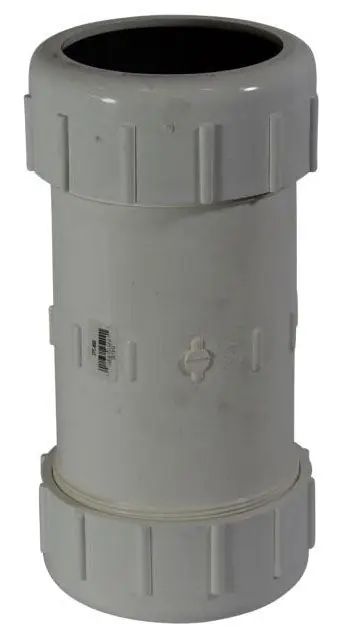 NDS CPC-4000 PVC Compression Coupling 4 Inch Union for Plumbing and Industrial Use
