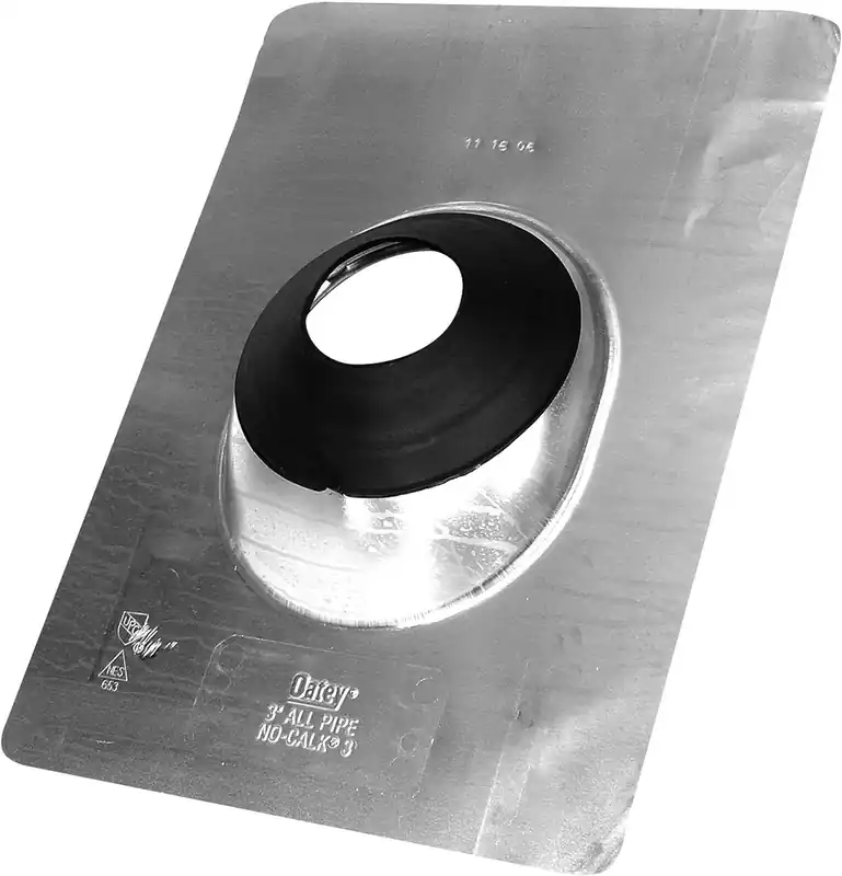 SK0452630-US20260702-105043-0 Oatey 12946 No-Calk Aluminum Roof Flashing 3 Inch Base - Image 1