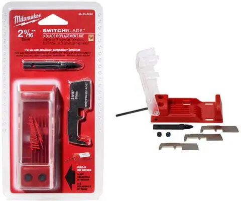 SK0452644-US20260702-105043-0 Milwaukee 48-25-5250 2-9/16 SwitchBlade 3 Blade Replacement Kit - Image 1