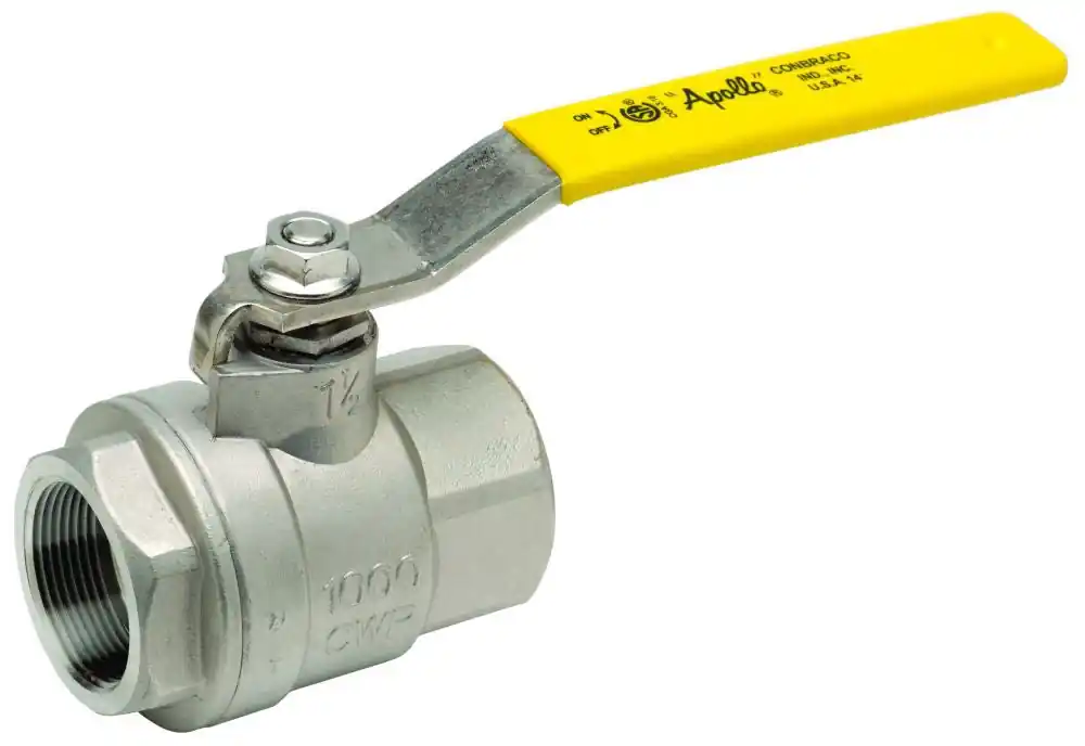Apollo Valves 76F10101 1/4 x 1/4, FPT x FPT, 150 PSI SWP, 1000 PSI CWP