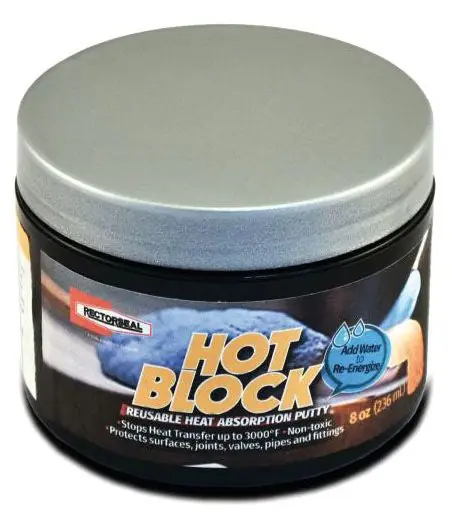 Rectorseal 83560 Hot Block Heat Absorption Putty 8 Oz