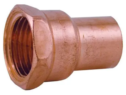 SK0452858-US20260702-105043-0 JONES STEPHENS C75114 Female Adapter Wrot Copper 1/2 IN C x FPT - Image 1