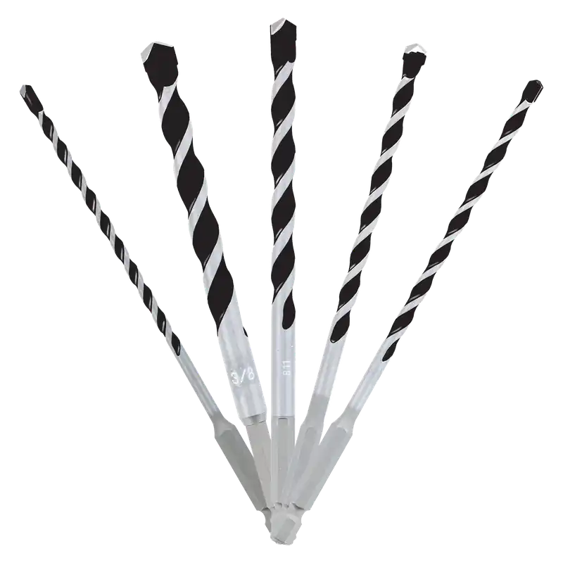 SK0452990-US20260702-105043-0 Diablo DMAMM1190-S5 5PC Multi-Material Carbide Tipped Hammer Drill Bit Set - Image 1