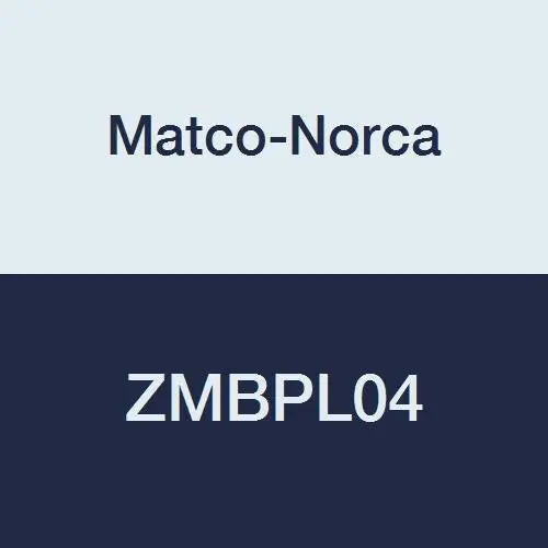 SK0453003-US20260702-105043-0 Matco-Norca ZMBPL04 Malleable Iron Plug 3/4 Inch Square Head 150 PSI Black - Image 1