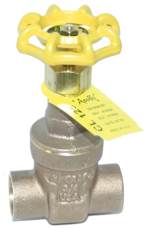 SK0453067-US20260702-105043-0 Apollo Valves 30-045-01 Gate Valve 1 Inch - Full Port Solid Wedge Disc - Image 1
