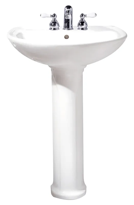SK0453111-US20260702-105043-0 American Standard 0236.111.020 Cadet Pedestal Bathroom Sink 1-Hole - Image 1